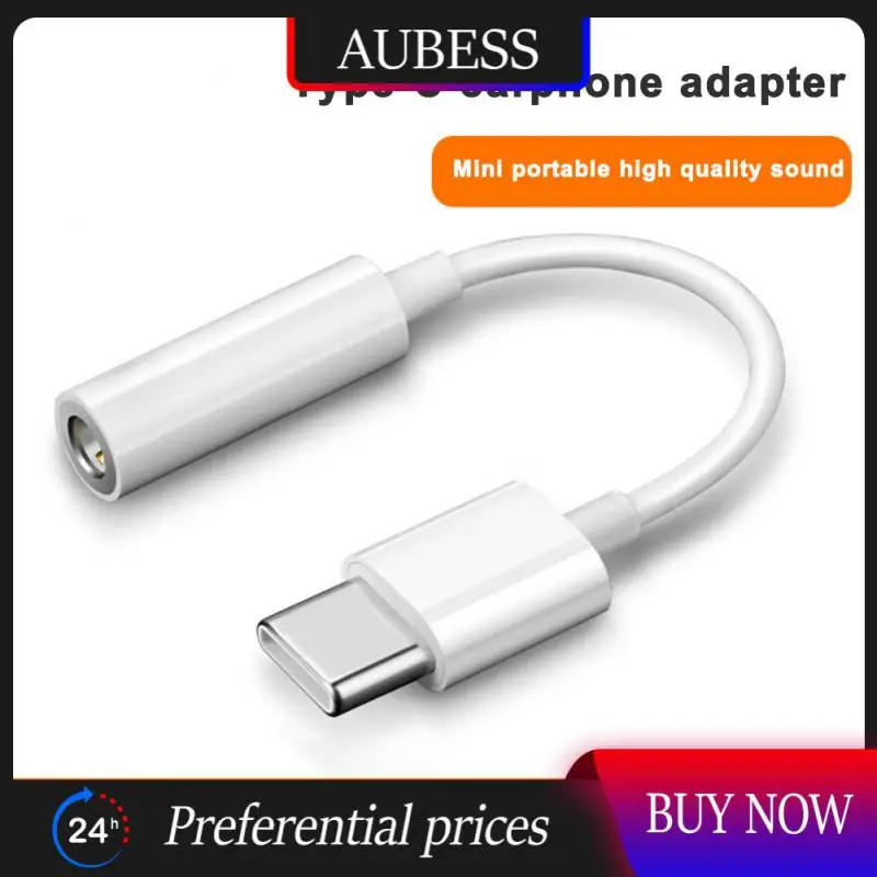 

Earphone Jack Converter Cable 3.5 Jack Audio Cable Smart Phone Adapter Earphone Adapter Aluminum Alloy Aux Audio Cable Converter