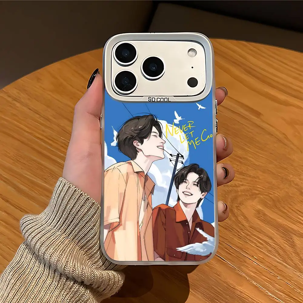 Чехол PondPhuwin White Matte So Cool с защитой объектива и принтом для iPhone 16 15 17 14 11 12 13 Pro Max (art.: 3920db77f2fb4) - 3920db77f2fb4