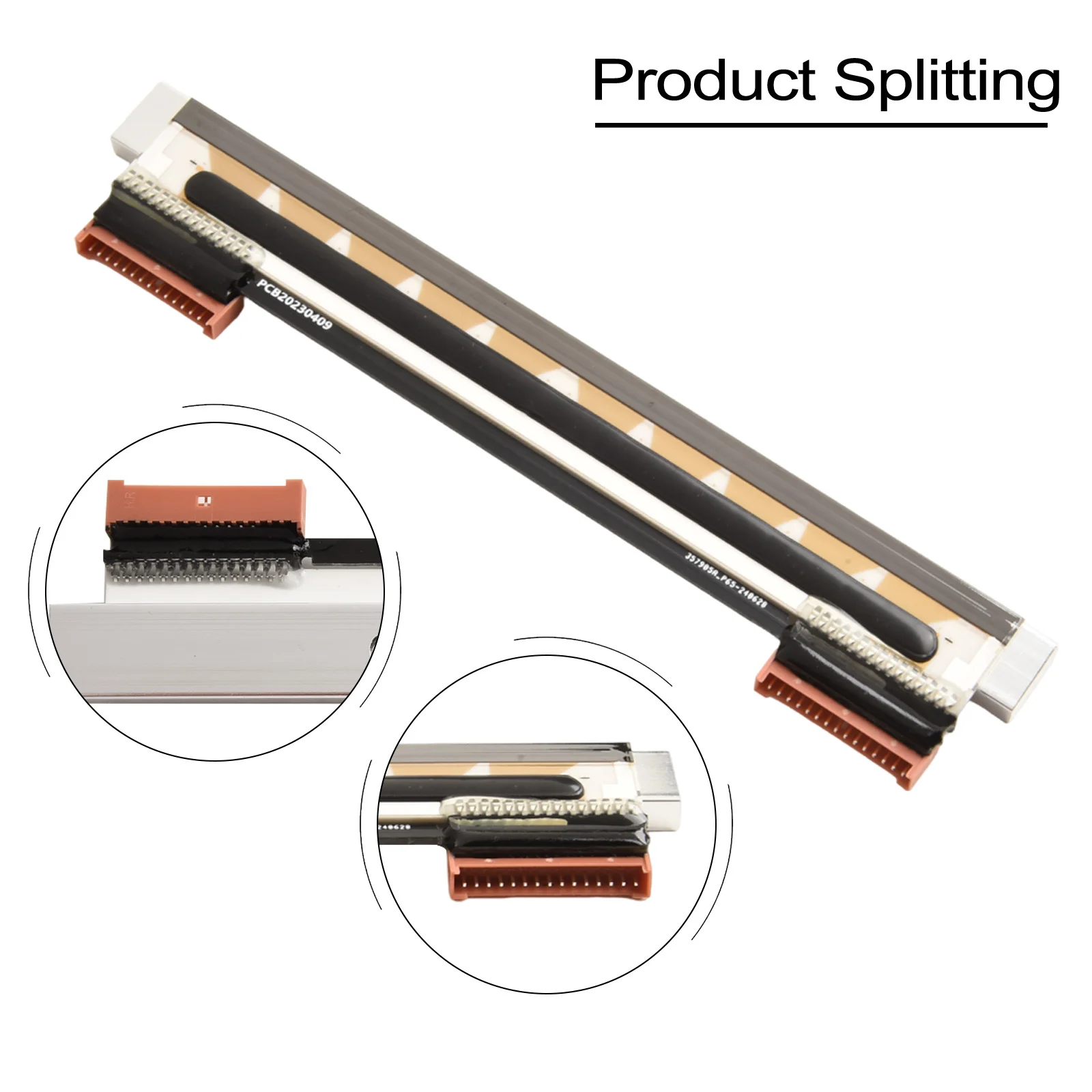 Печатающая головка ZD420 300 точек на дюйм Высокоскоростная печать Печать этикеток