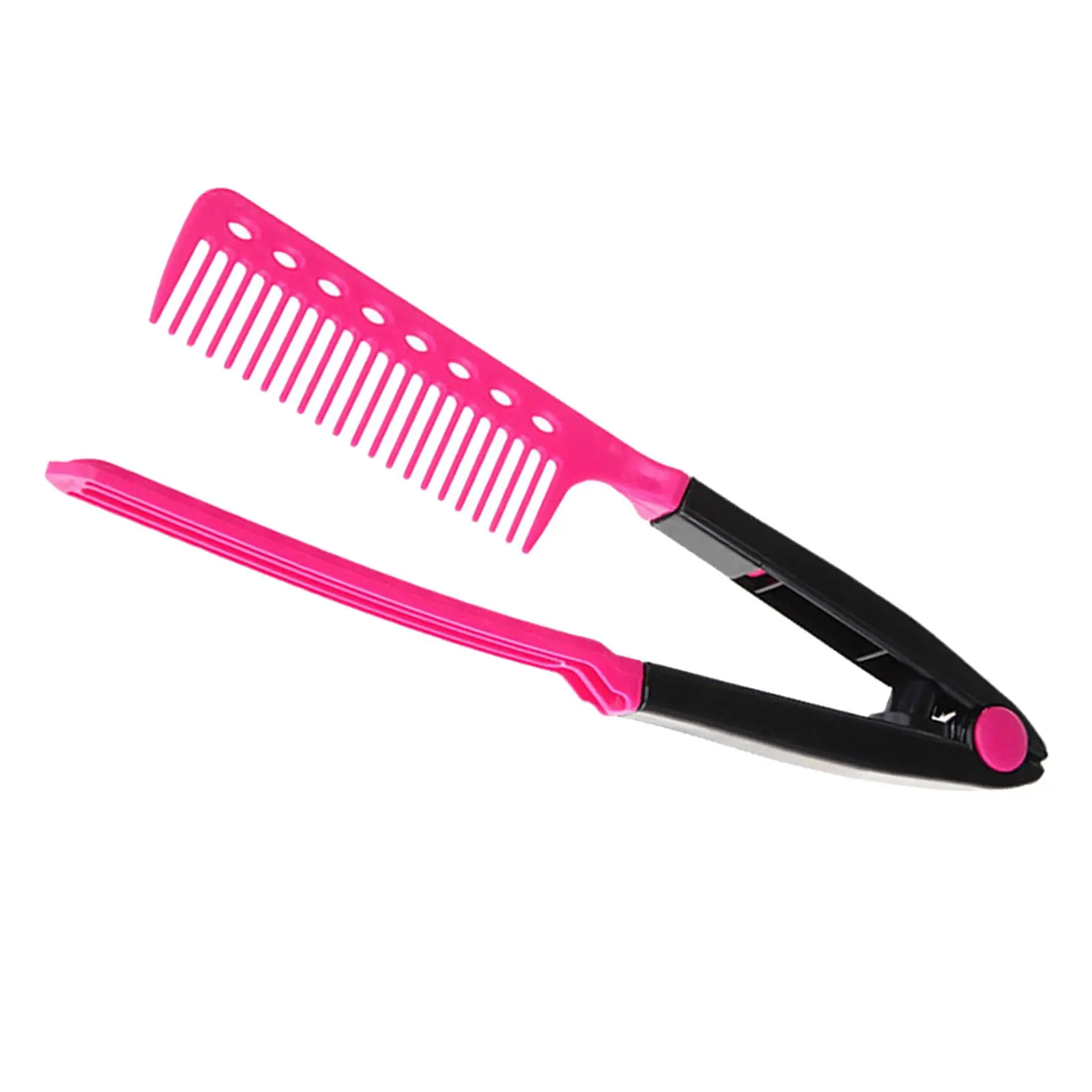 Профессиональная Расческа Для Выпрямления Волос Складная Железная V-образная