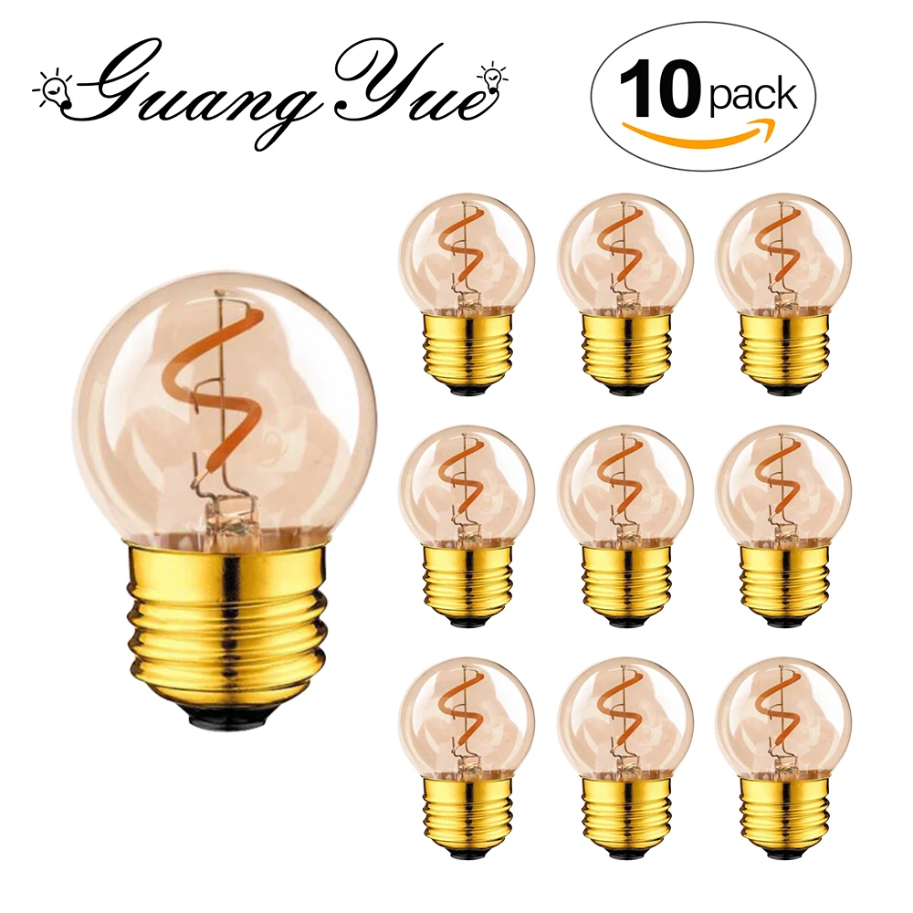 

Янтарные светодиодные лампы E27 220В 1,5Вт Philips 6 штук