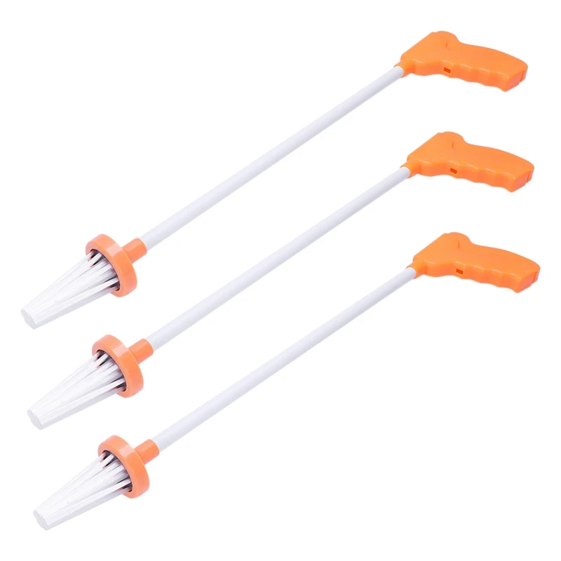 

3X My Critter Catcher Long-Handled Insect Grabber Catch Spiders And Insects(Orange)