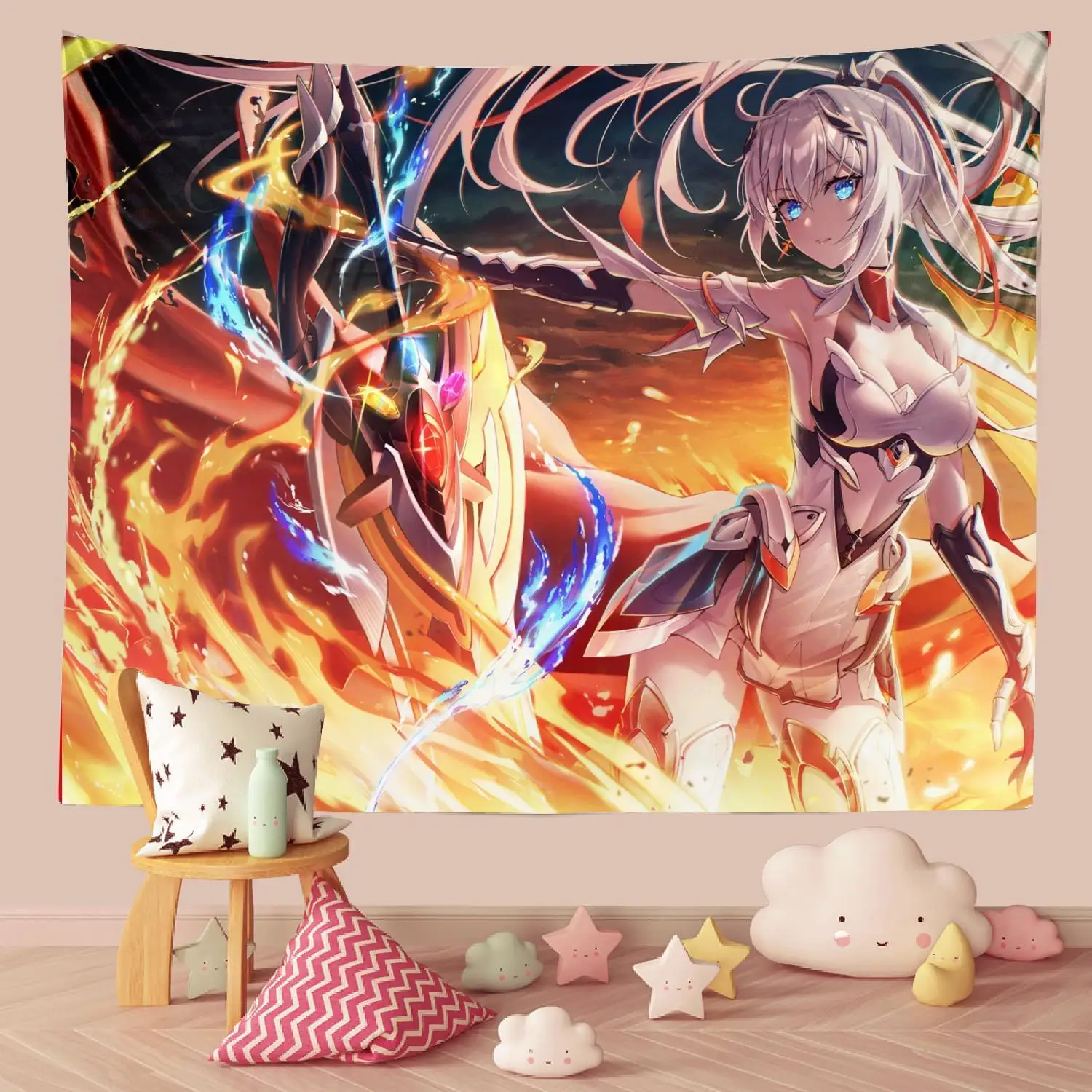 

декор комнаты。декор на стену。макраме.хиппи.декор комнаты эстетика.Аниме Сексуальная девушка кружевной гобелен мультфильм красота настен...