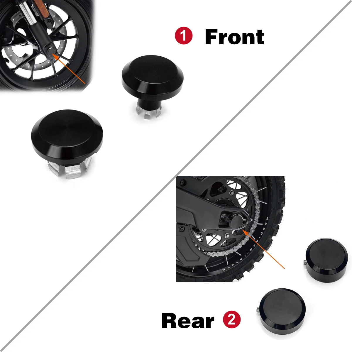 Передние гайка задней оси Чехлы для Harley PAN AMERICA 1250 S PA1250 Sportster RH1250S RH 2022-2022