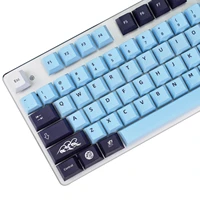 mizu pbt keycaps 132 keys dye sublimation custom cherry profile gmk keycaps for gaming mx switch mechanical keyboard