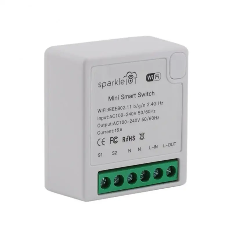 

Zigbee WIFI Mini Smart Switch 16A 2 Way Control Breaker Via Alexa Alice Home Tuya Smart Life Cozylife Homekit