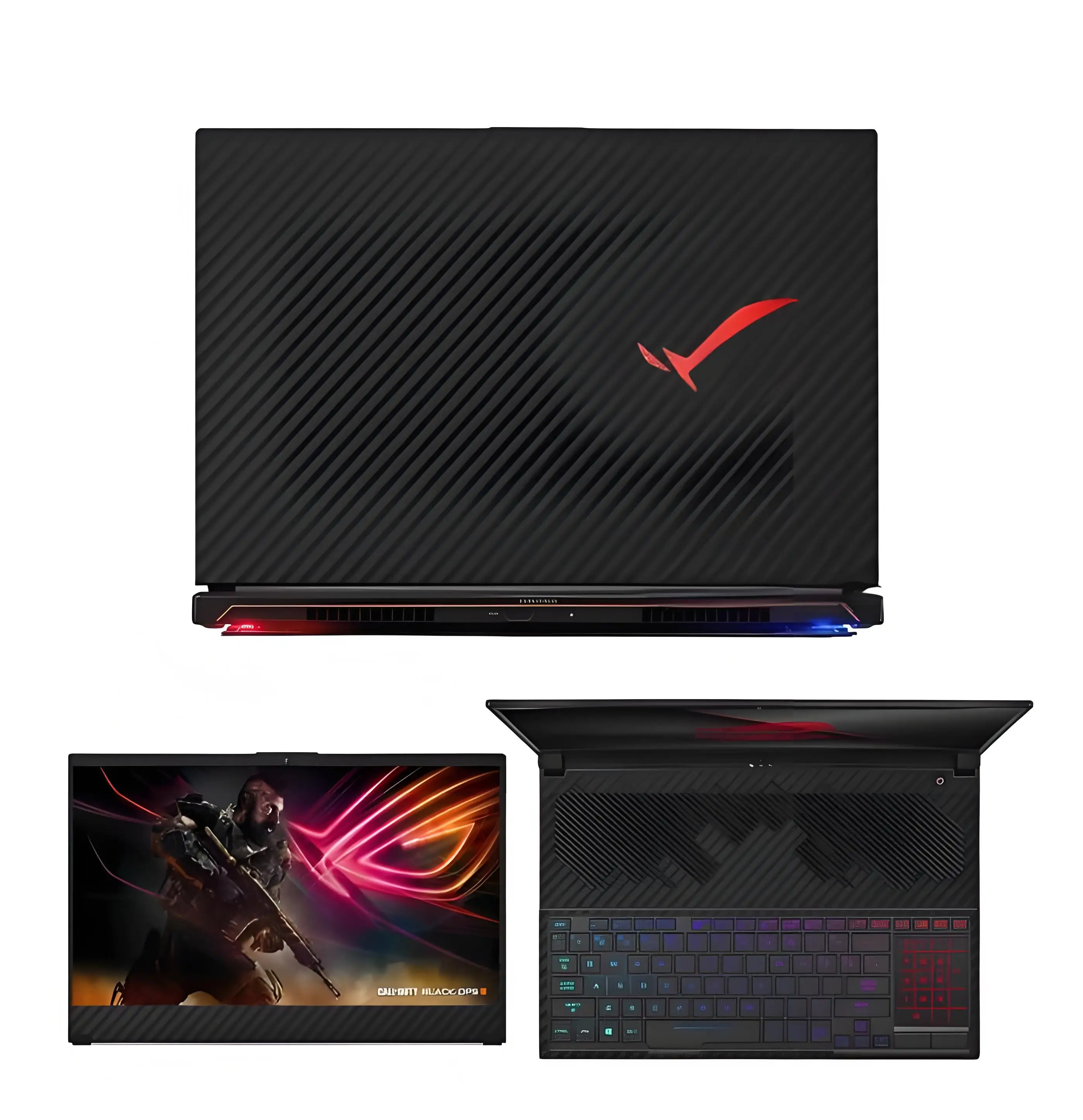 Фото Кожаные наклейки для ноутбука ASUS ROG Zephyrus S GX531 GX531GXR GX531VM GX531GS GX531GM №3