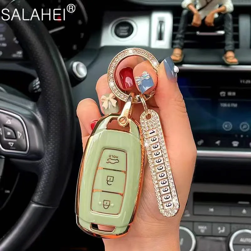 

Car Tpu Key Case For Hyundai I10 I20 I30 Solaris Azera Elantra Grandeur Ig Accent IX20 IX25 IX35 IX45 Santa Fe Verna 2017 2018