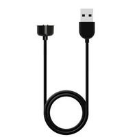 2022magnetic cord charger for xiaomi mi smart band 5 6 replacement usb line portable usb charging charger for miband 6 cable bla