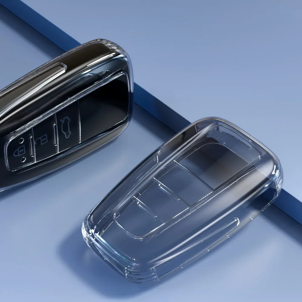 Прозрачный чехол из ТПУ для Toyota RAV4 2023 Prius Camry 70 Corolla CHR RAV4 Land Cruiser Prado 150 Altis, автомобильные аксессуары