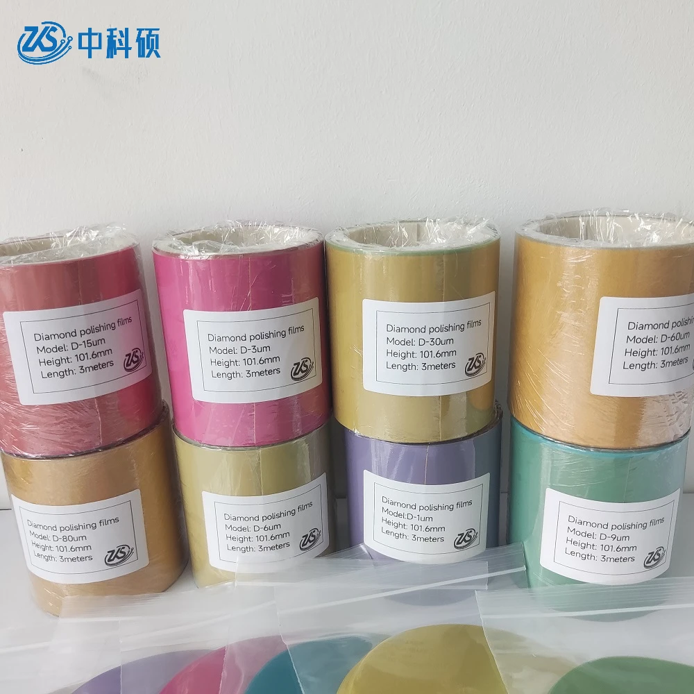 С рулоном шлифовальной бумаги Adhensive Diamond Fiber Optic 3 метра в рулоне ленты для