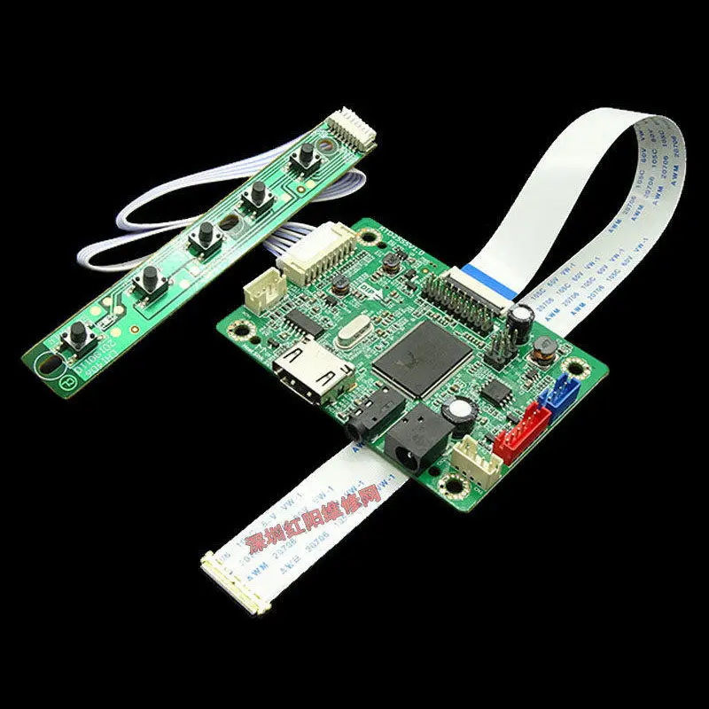 Плата драйвера HDMI высокой четкости для LCD-экранов eDP, модификация LCD-экрана, плата драйвера с аудиовходом и функцией воспроизведения без драйверов (art.: 3920daff5ecc7) - 3920daff5ecc7