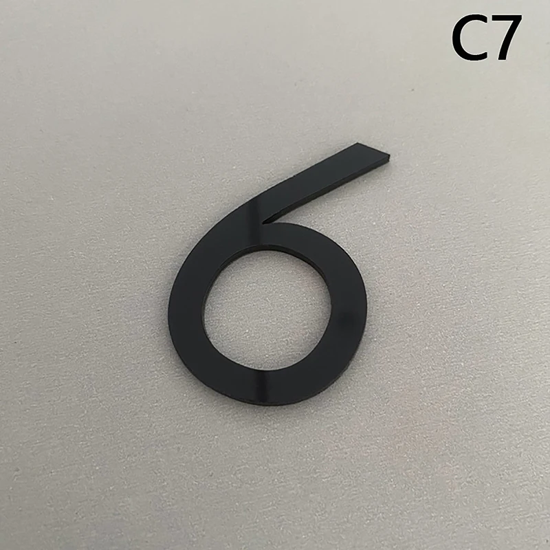 

3D акриловые цифры для номера дома TPXCKz