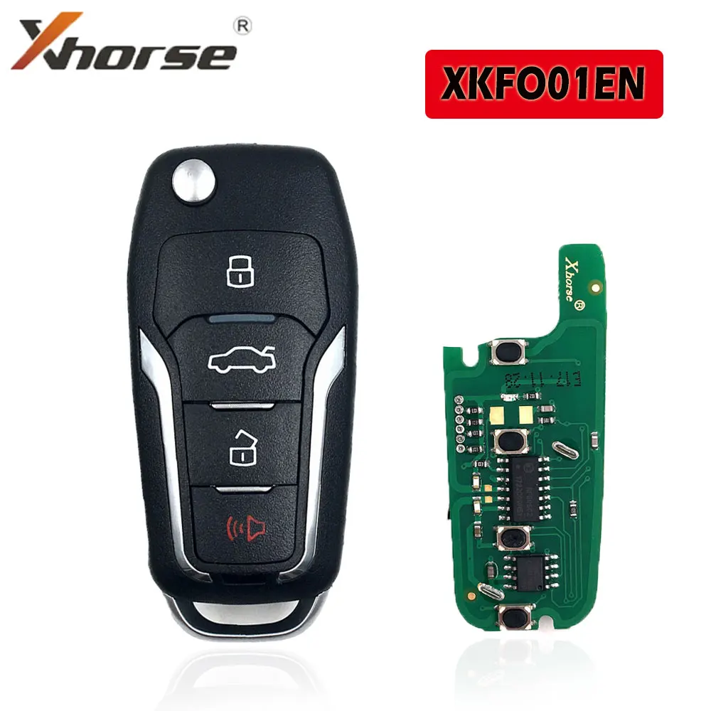 

1pcs Xhorse XKFO01EN Universal VVDI Wire Remote Control Key 3 Buttons Car Remote Key for Ford VVDI Mini Key Tool VVDI2 Car Keys