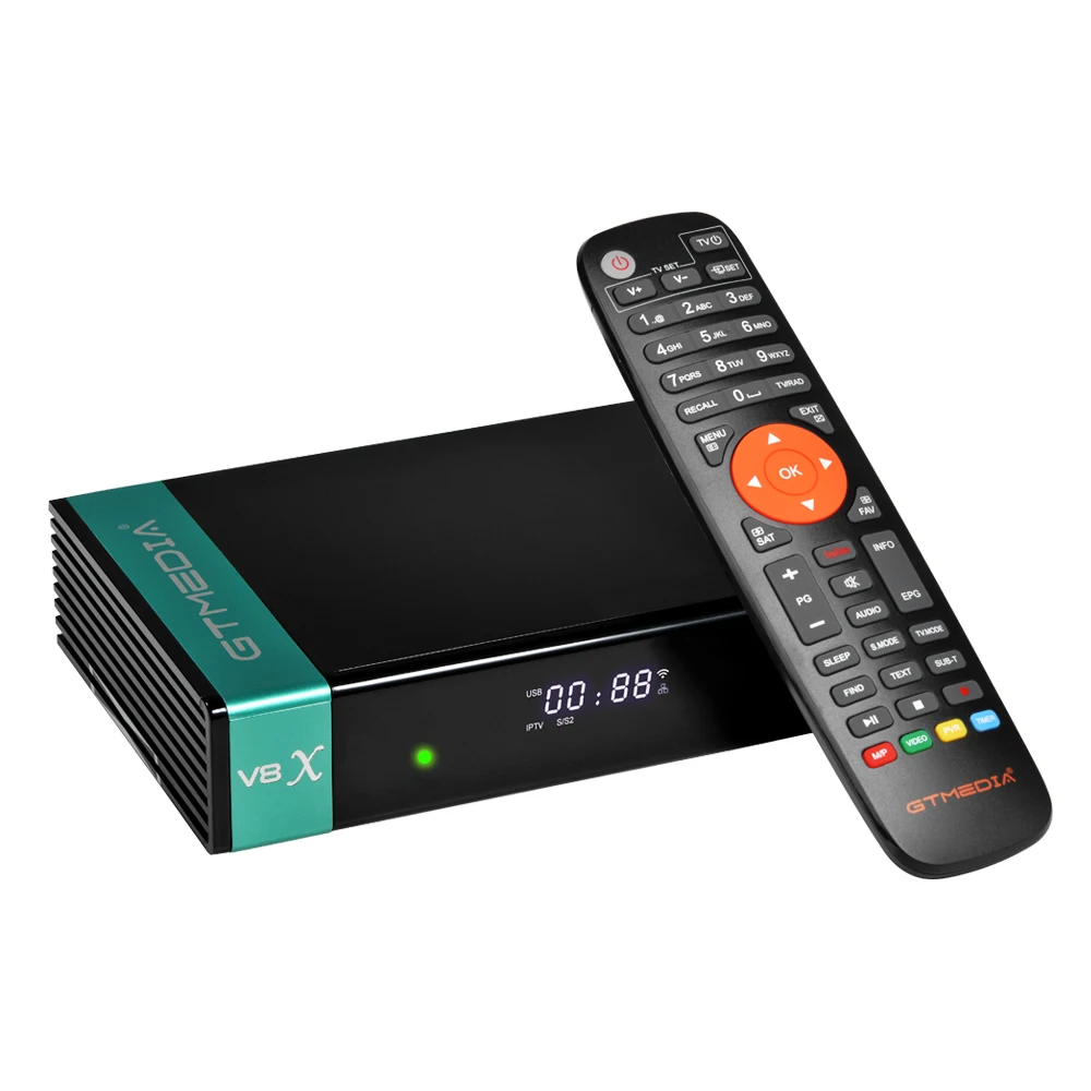Gtmedia Европейское HD цифровое DVB-S2 V8X спутниковый ТВ-тюнер приемник встроенный WiFi