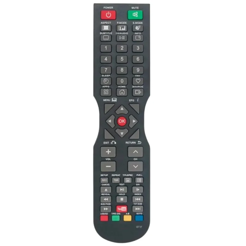 

Remote Control for QT1F TV Remote Control