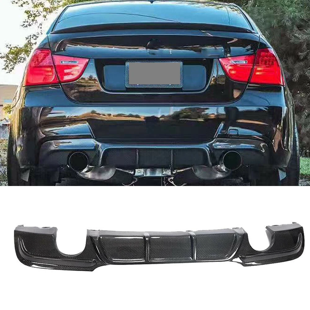 Диффузор для заднего бампера из углеродного волокна/FRP спойлер BMW 3 серии 325i 330i 335i