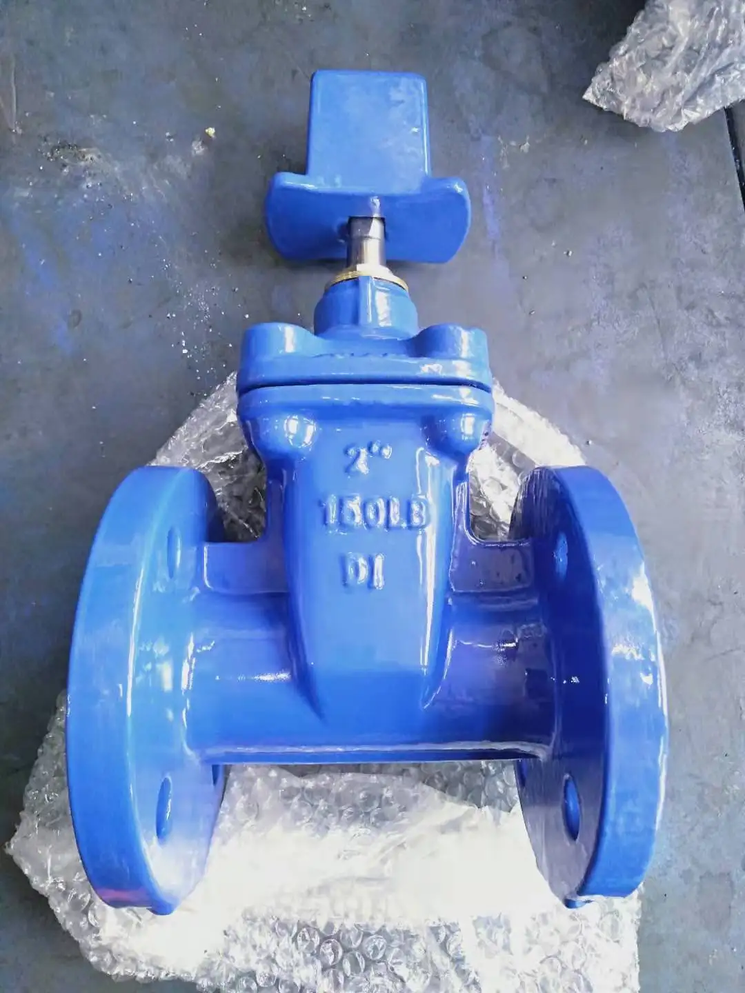 AWWA C515 Канальный чугунный маховик с эластичным водоуплотнением и водяным