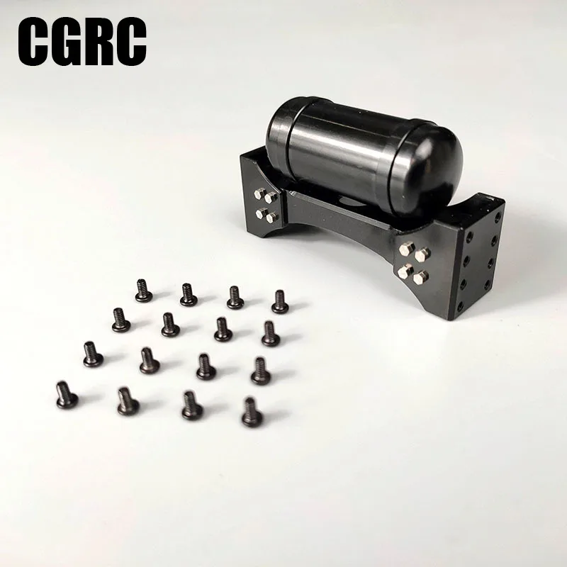 

CNC Metal Simulation Beam Gas Tank for 1/14 Tamiya RC Truck Trailer Tipper Scania Benz MAN Volvo Car DIY Parts