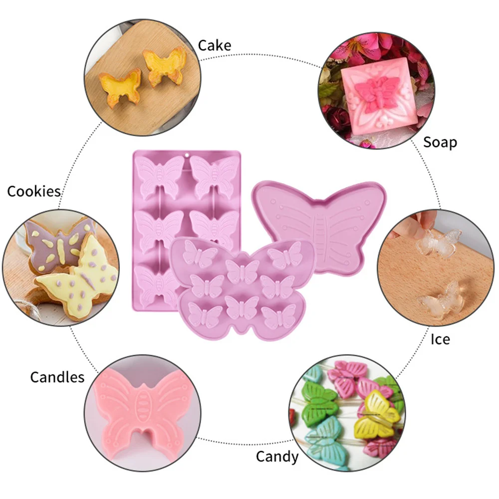 

High Temperature Resistance Silicone Jelly Stereo Mold Easy Cleaning Easy Demoulding Silicone Chocolate Mould Mold For Baking