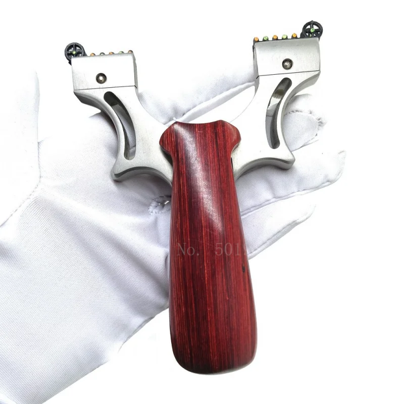 

Professional Slingshot Stainless Steel Hunting Slingshots High Quality Catapult Shooting Hunting Sling Shot Set