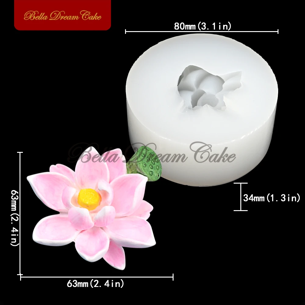 Силиконовая форма для ароматерапии в виде цветов