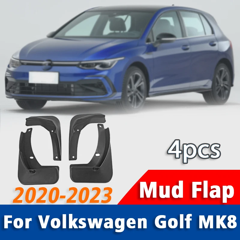 

Mudguard For Volkswagen VW Golf 8 MK8 2020-2023 Front Rear Mudflaps Mudguards Car Accessories Auto Styline Splash Guard Fender