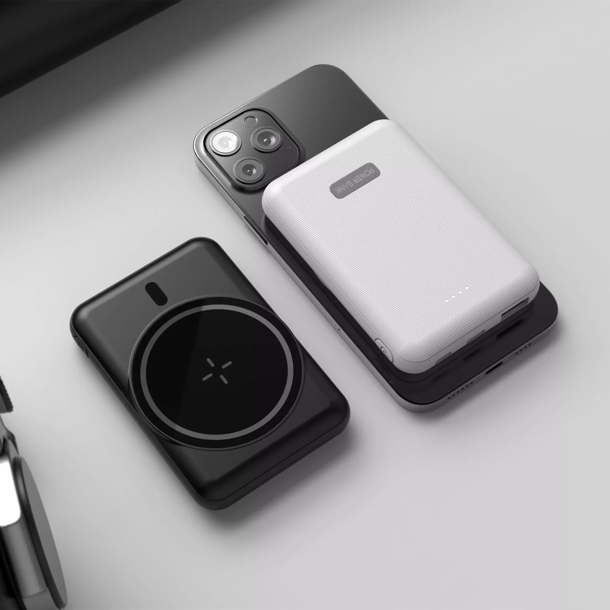 

2023New Wireless Power Bank 5000mAh External Battery For iPhone 13 12 Pro Max Magnetic Portable Powerbank Wireless Charger Piggy