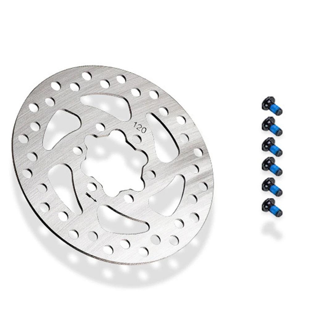

120Mm 6 Holes Brake Disc with Screws for Xiaomi M365 Pro2 Electric Scooter Brake Disc Wear-Resistant E Scooter Accessories