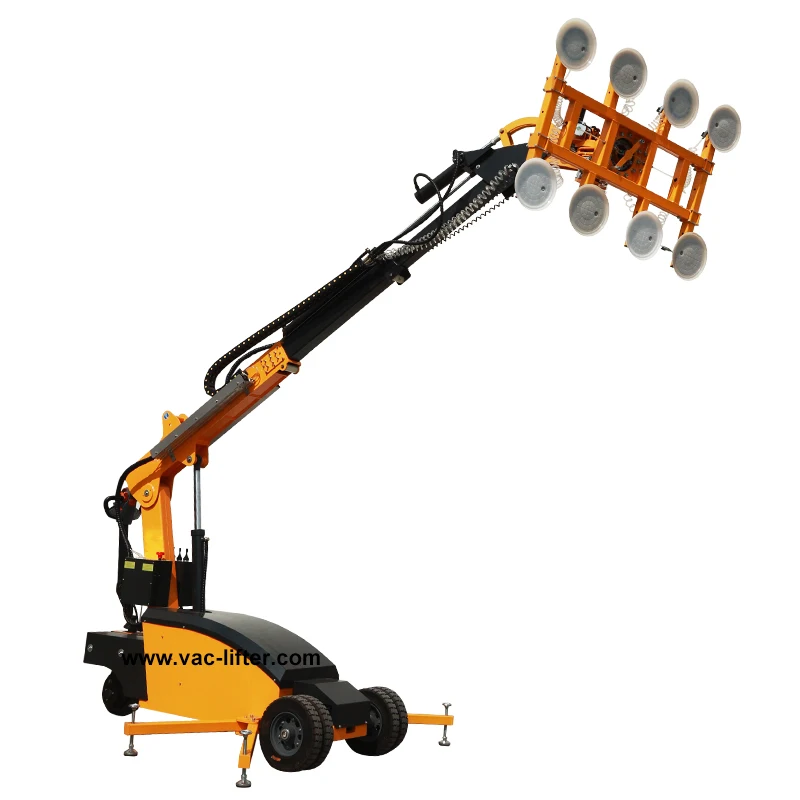 Каменный вакуумный подъемник 300–800 кг Вакуумный подъемный кран на присоске