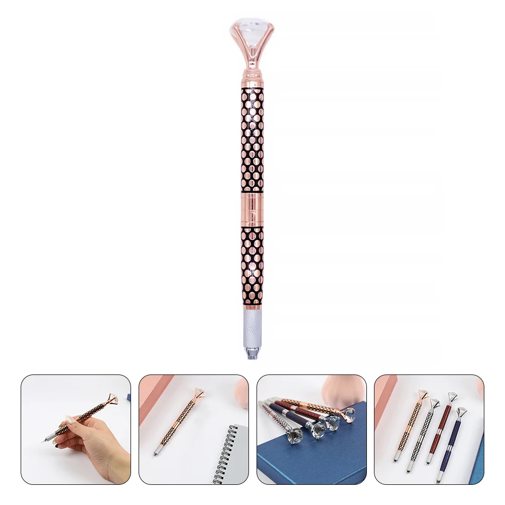

Embroidery Pen 3 Head Needle Manual Makeup Microblading Aluminum Alloy Supply Embroidered