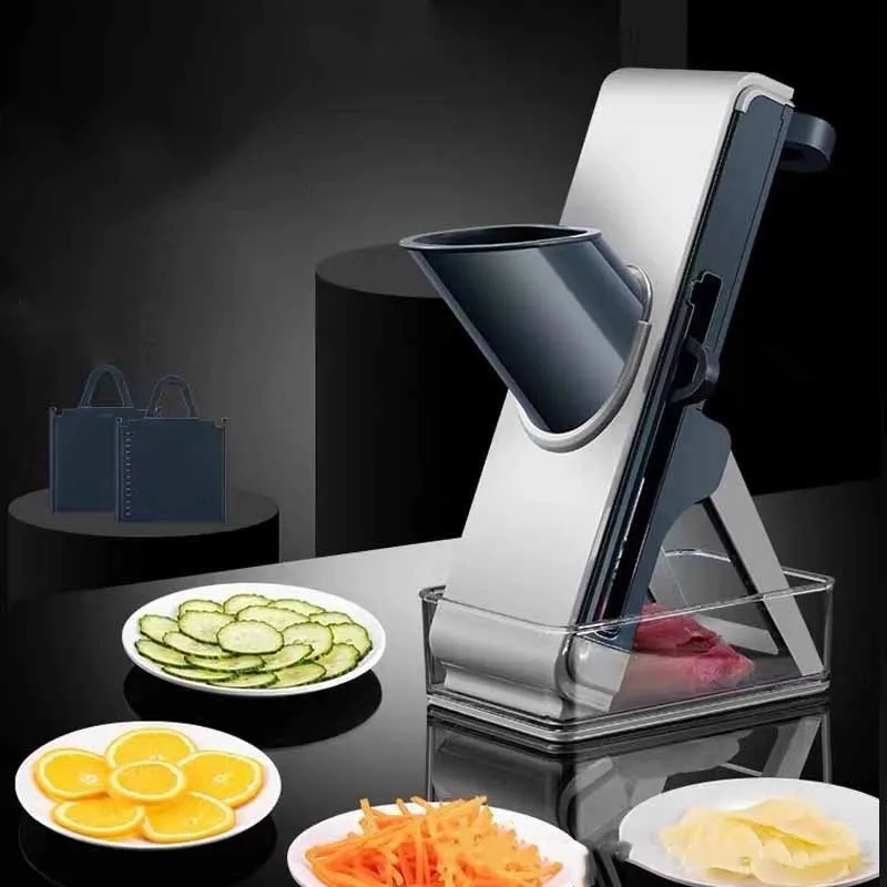 

Multifunctional Vegetable Cutter Meat Potato Slicer Carrot Grater Manual Food Chopper Shredder Kitchen Accessories Gadgets Tool