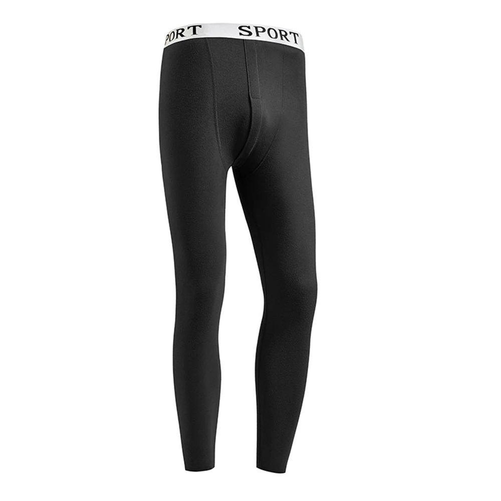 

Underpants Pants Autumn And Fit Long Johns Johns De Velvet Long Men's Seamless Thin Thermal Underwear Slim 1 Pc