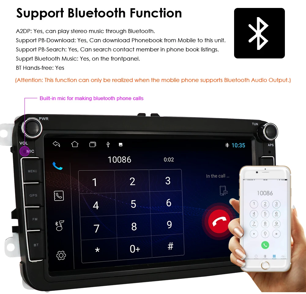 $96.45 Android 10 2din Car Radio for VW POLO GOLF 5 6 Plus PASSAT B6 CC JETTA TIGUAN TOURAN EOS SHARAN SCIROCCO CADDY with 4G GPS Navi