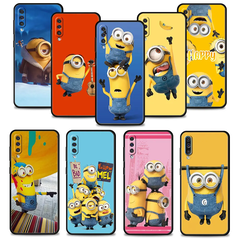 

Phone Case For Samsung Galaxy A50 A30 A40 A20e A70 A20s M52 A30s A10 M62 M31 M30s M21 M12 M01 M11 M22 Minions Their language