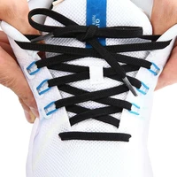 classic elastic shoelaces flat sneakers shoe laces 7 mm width shoelace for kids adults shoe lace accessories shoestring fashion