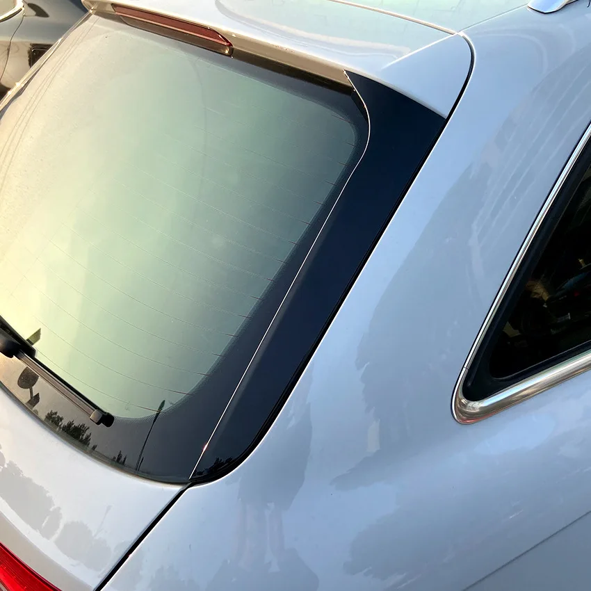 Фото Для Audi A4 B8 Touring Edition Allroad Avant 2009-2016 Автомобильная оконная отделка Губный спойлер Боковое крыло Спойлер Автомобильная наклейка Аксессуары №4