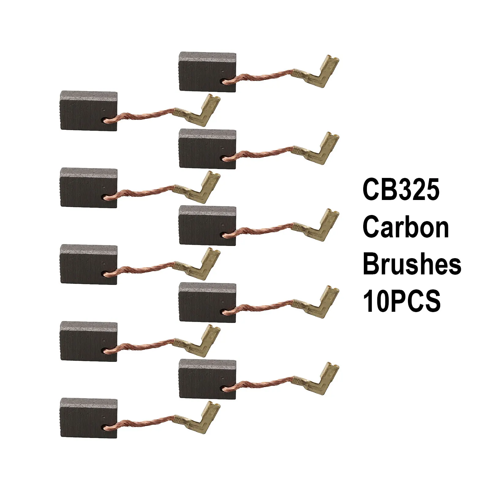 10 шт. угольные щетки CB-325 CB325 CB 325 16x11x5 мм 9553NB 9554NB 9555NB 9556NB 9556PB 9557NB 9557PB 9558NB 9558PB GD0600