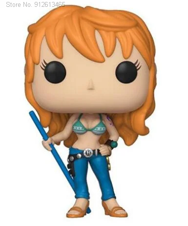

Children's Room Decoration Anime One Piece Character Zoro Nami Franky & Boa Hancock Cute Vinyl Figure Model Doll Toys