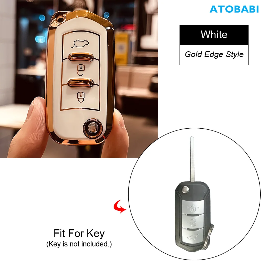 

Чехол для автомобильного ключа из ТПУ для GAC Trumpchi GS6 GS3 GS5 GA3S GS4 2020 2021, чехол для пульта дистанционного управления, защитный чехол для телефона, аксессуары для автомобиля