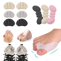 2pcs bunion corrector big toe separator foot care heel protector insoles valgus for toe finger separator feet straightener