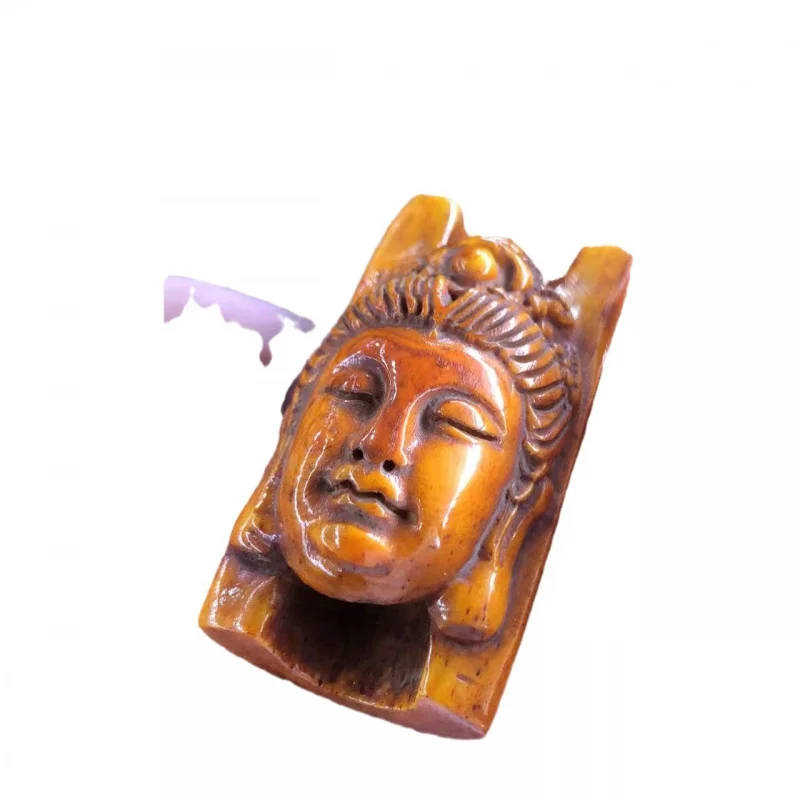 Старинные разнообразные винтажные подвески из потертого бычьего кости подвеска