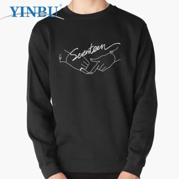 

Пуловер с логотипом желаний для мальчиков SEVENTEEN, худи, свитшоты, модная одежда для мужчин, уличная одежда