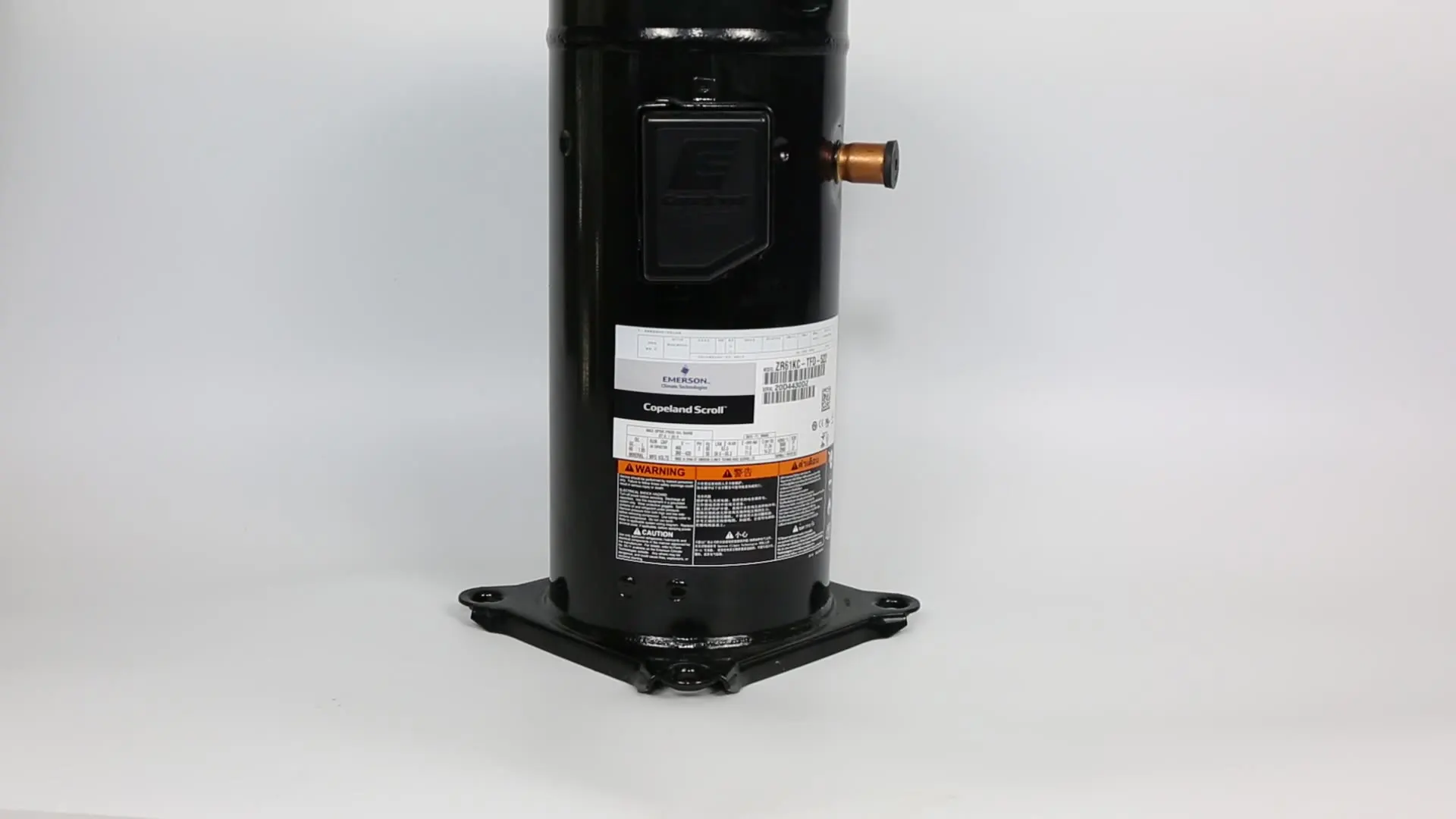 

13Hp Copeland Scroll Compressor ZR16M3E-TWD-961 Hermetic Compressor Copeland