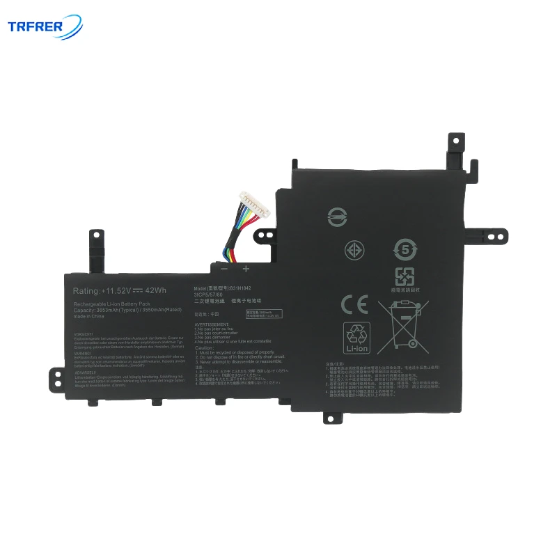 B31n1842 аккумулятор для ноутбука sus VivoBook s531fa v531fl v531fa x531fa S15 s531fl S530FA-EJ042T 3icp5/57/80 11.52v 42wh