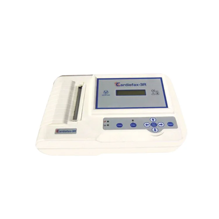 

Online Heart Rate Display Cardiofax-3R Medical Devices Three Channel ECG Machine