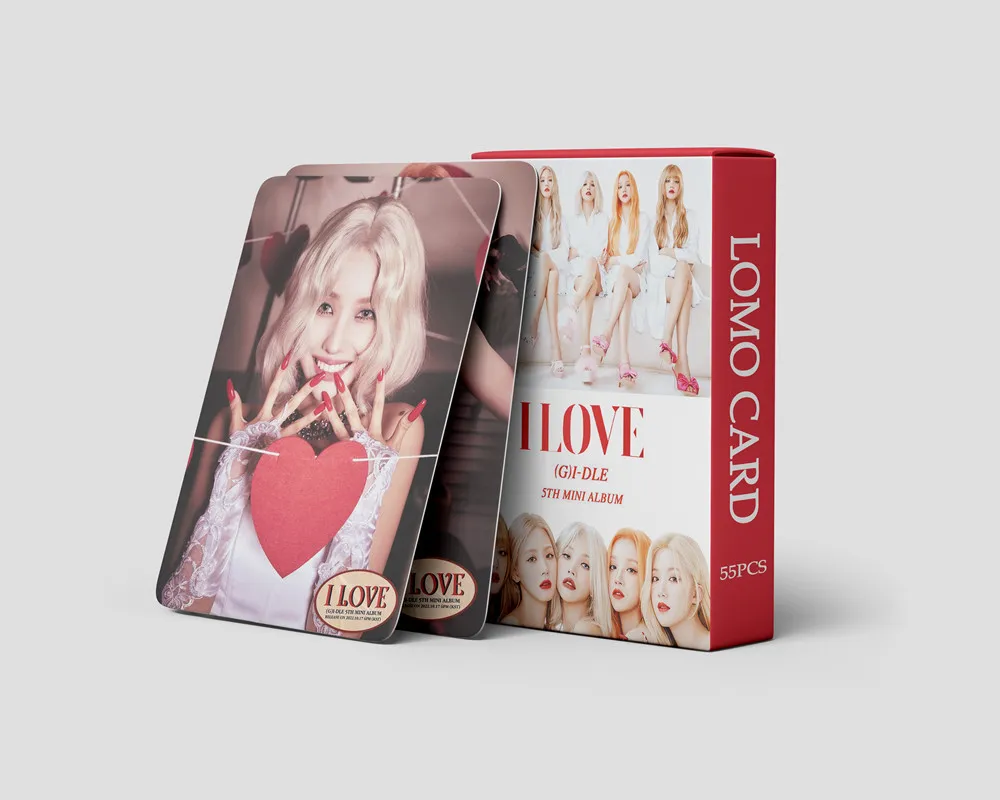 Фото 55 шт./комплект, альбом для фотографий «I Love» №3