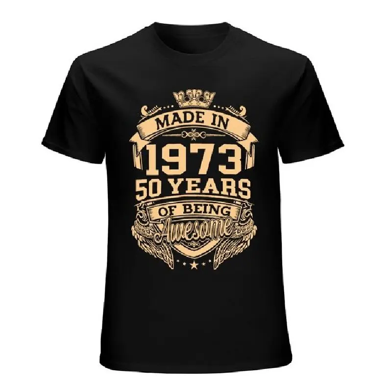 

Made In 1973/1963/1972/1993 3D Printed Pattern Men's and Women's Youth T-shirt Top Summer Short Sleeve Street Casual Apparel Sim