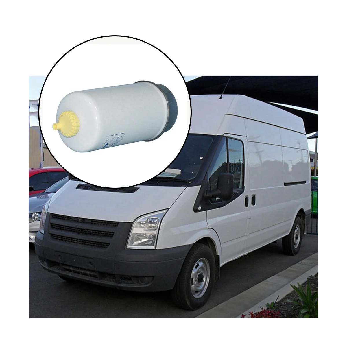 Топливный фильтр 6C11-9176-AB для Ford Transit Mk7 2 4 Tdci Diesel (2006 - 2014)