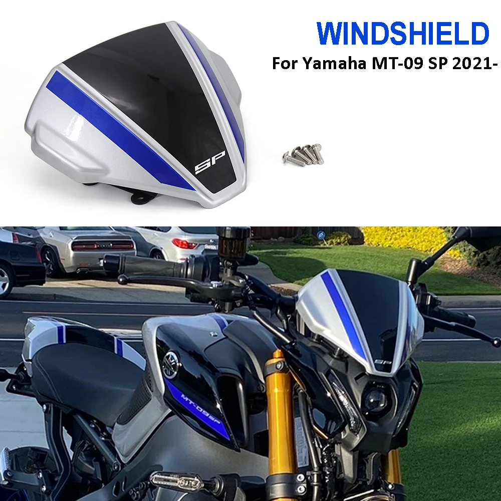 

NEW Motorcycle Accessories Wind Deflectors Windshield Windscreen For YAMAHA MT-09 SP FZ-09 MT09 FZ09 MT FZ 09 mt09 2021-